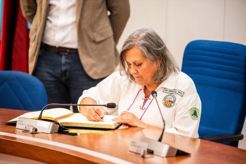 La Bustia aniversari Andreu i Quimeta Gegants Sant Andreu 1