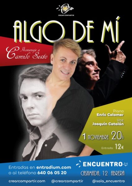 La Bustia cartell Algo de mi