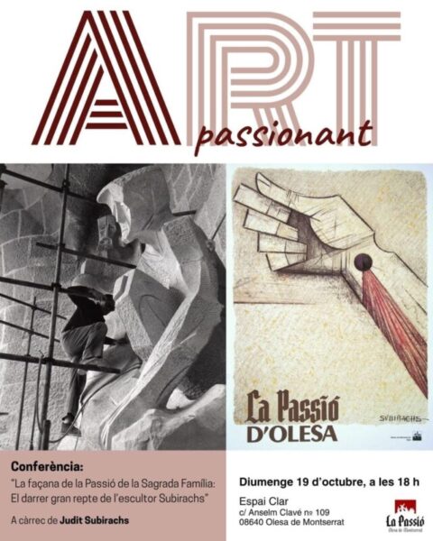 La Bustia cartell Art Passionant 2025 Olesa
