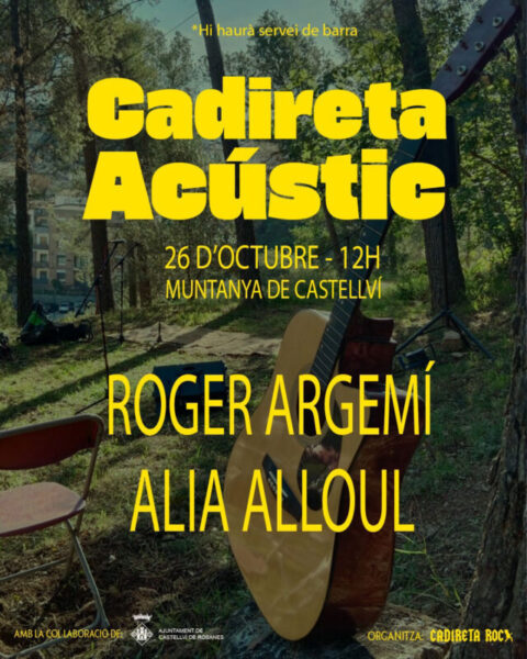 La Bustia cartell Cadireta Acustic