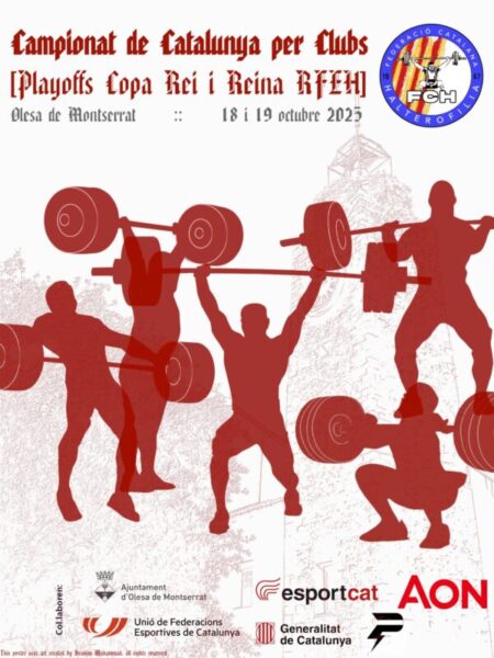 La Bustia cartell Campionat Catalunya Clubs Olesa
