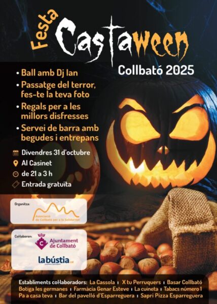 La Bustia cartell Castalloween Collbato