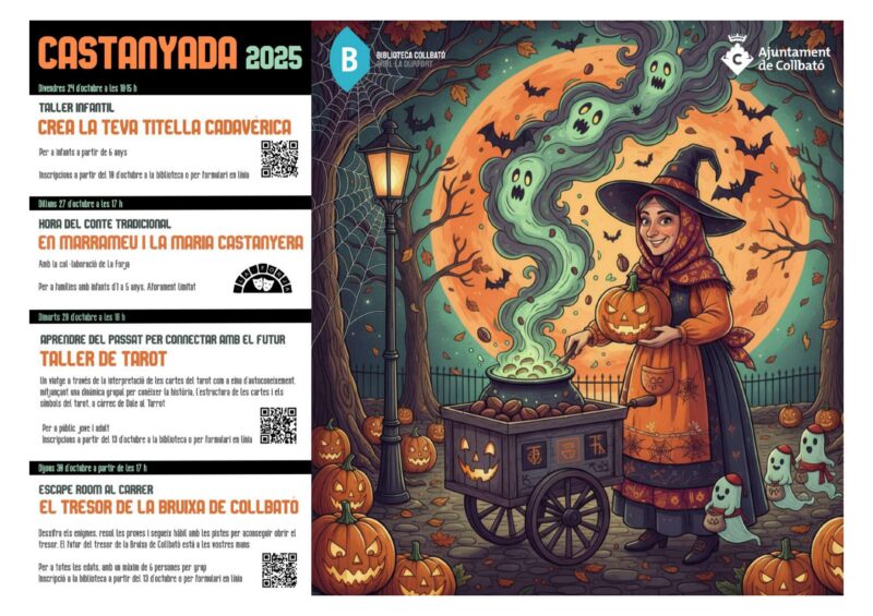 La Bustia cartell Castanyada Collbato