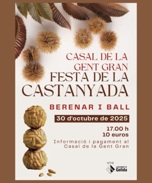 La Bustia cartell Castanyada Gelida