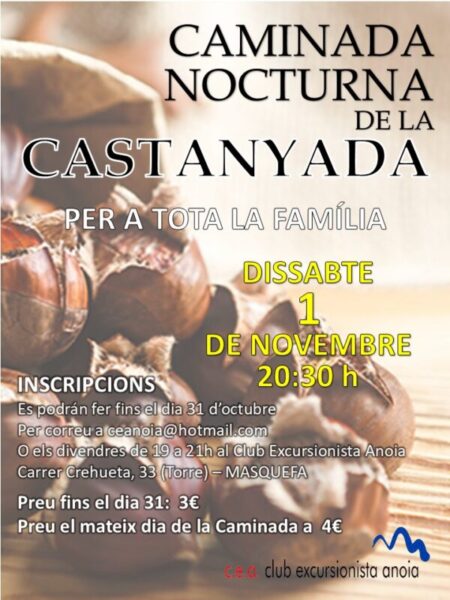La Bustia cartell Castanyada Masquefa