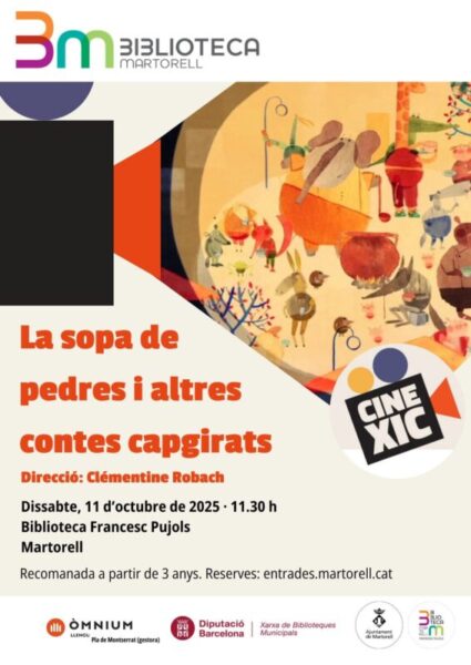La Bustia cartell CineXic octubre 2025 Martorell