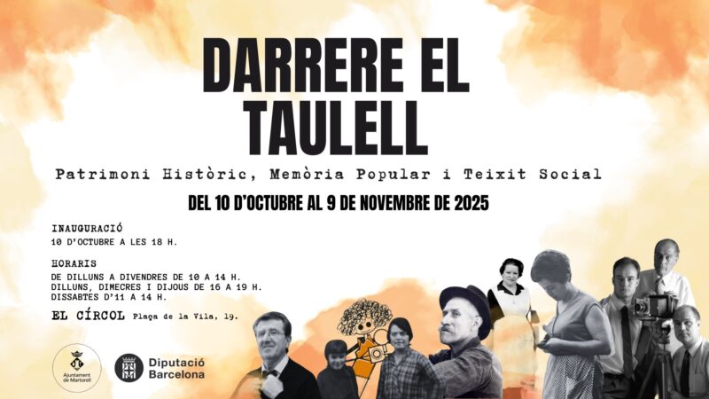 La Bustia cartell Darrere el taulell