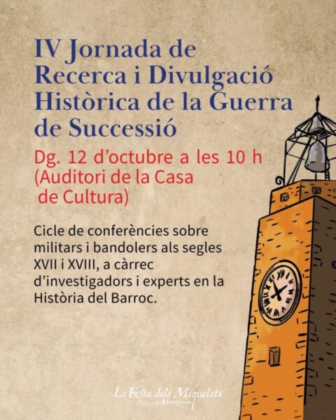 La Bustia cartell Festa Miquelets 12 octubre 2025 Olesa