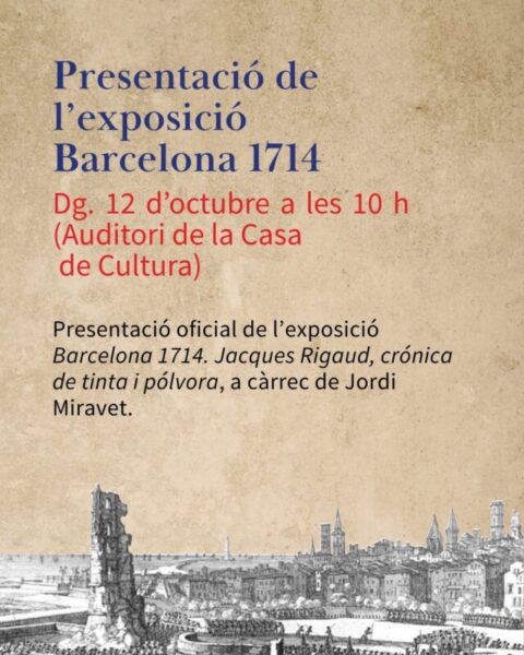 La Bustia cartell Festa Miquelets 12 octubre 2025 Olesa