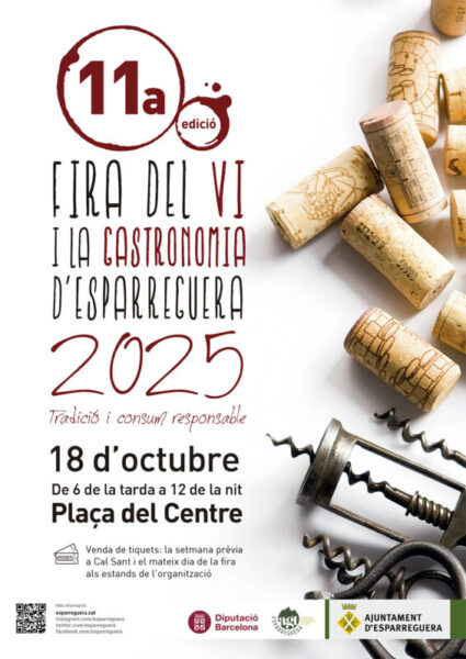 La Bustia cartell Fira Vi i Gastronomia Esparreguera