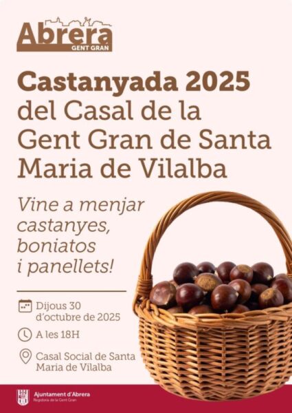 La Bustia cartell Halloween i Castanyada Abrera 1