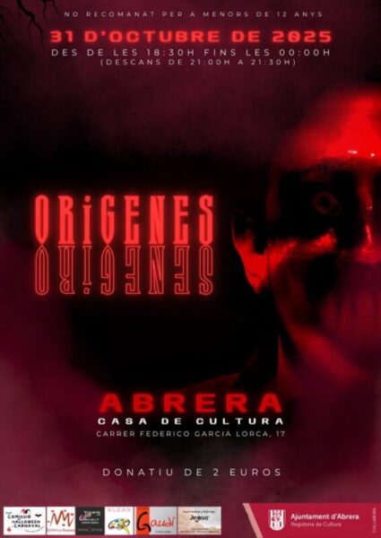 La Bustia cartell Halloween i Castanyada Abrera 3