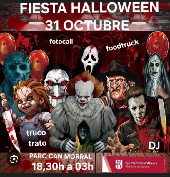 La Bustia cartell Halloween i Castanyada Abrera 4