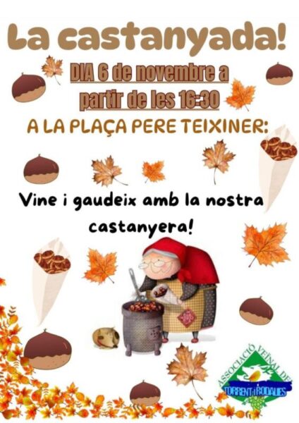 La Bustia cartell Halloween i Castanyada Martorell 3