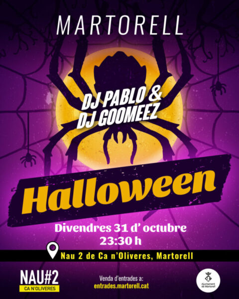La Bustia cartell Haloween Martorell