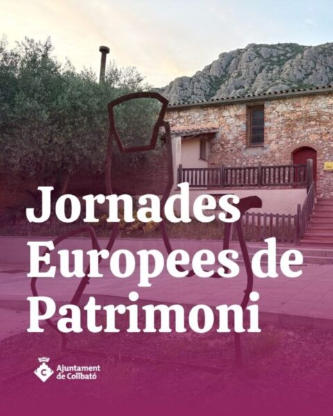 La Bustia cartell Jornades Europees Patrimoni Collbato