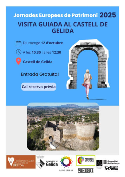La Bustia cartell Jornades Europees Patrimoni Gelida