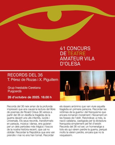 La Bustia cartell Records del 36