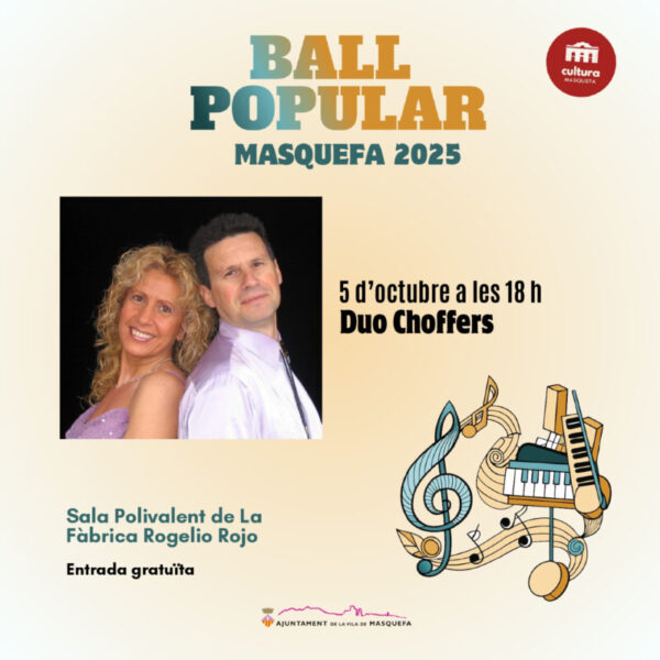 La Bustia cartell ball popular Masquefa