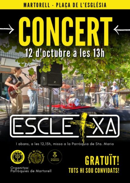 La Bustia cartell concert Escletxa