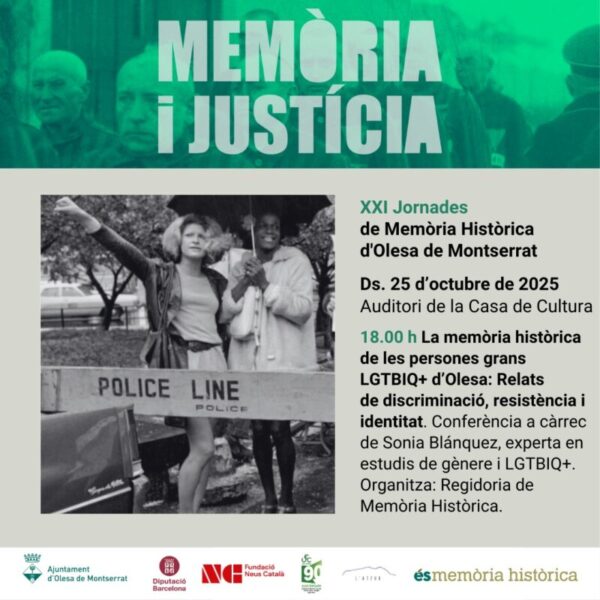 La Bustia cartell conferencia Olesa