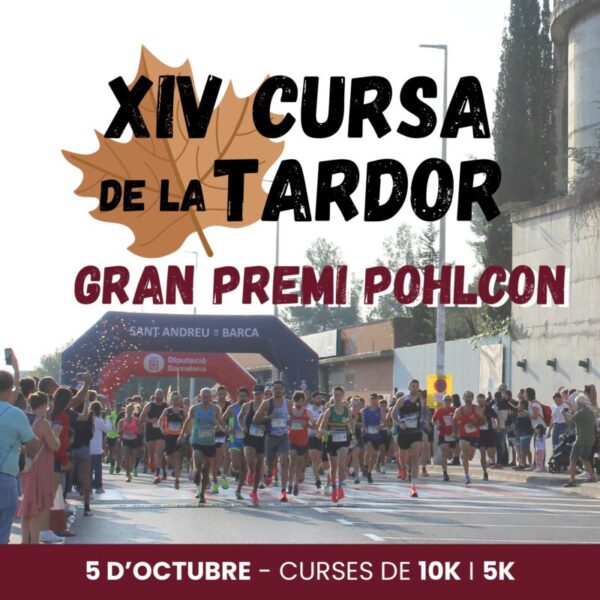 La Bustia cartell cursa de la tardor Sant Andreu