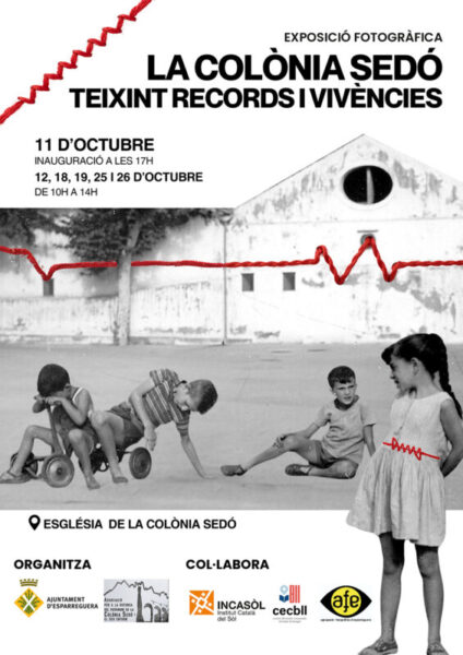 La Bustia cartell inauguracio exposicio Colonia Sedo