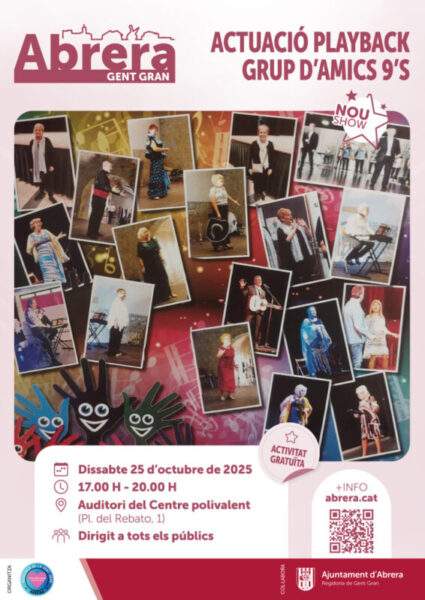 La Bustia cartell playback Abrera