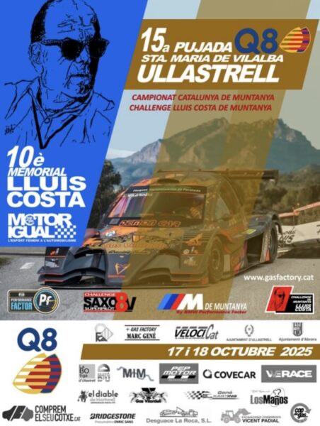 La Bustia cartell pujada Santa Maria de Vilalba Ullastrell 2025 Abrera