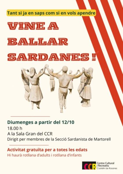 La Bustia cartell vine a ballar sardanes