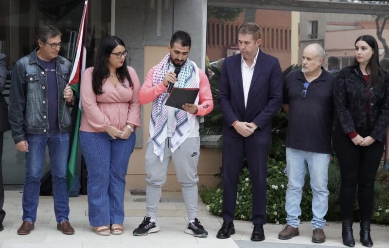 La Bustia concentracio suport Palestina i Flotilla 2 octubre 2025 Abrera
