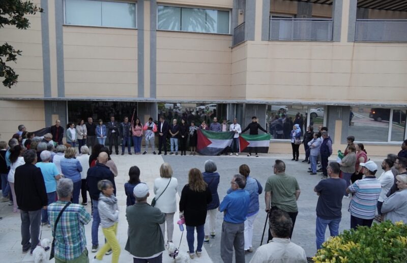 La Bustia concentracio suport Palestina i Flotilla 2 octubre 2025 Abrera