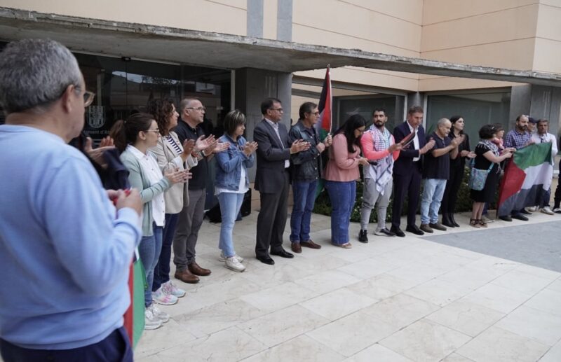 La Bustia concentracio suport Palestina i Flotilla 2 octubre 2025 Abrera
