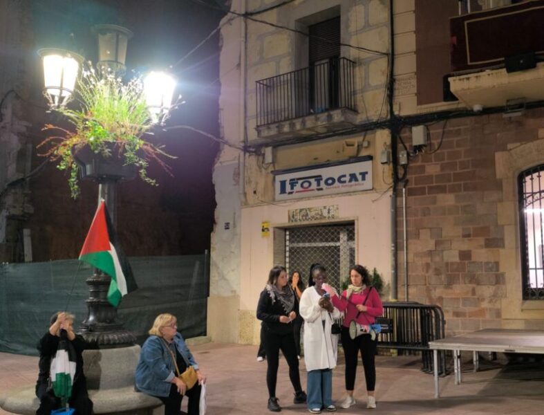 La Bustia concentracio suport Palestina i Flotilla 2 octubre 2025 Martorell