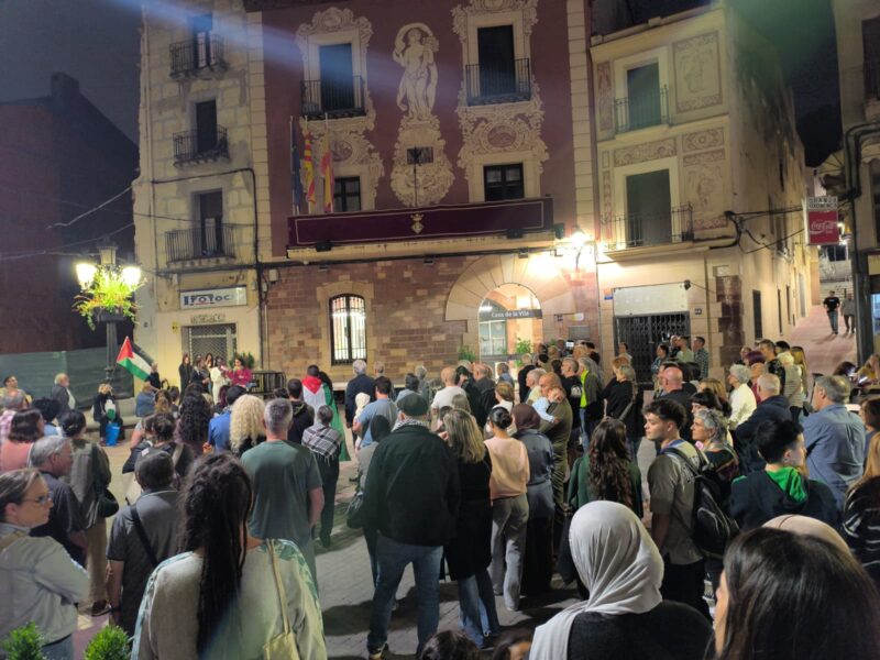 La Bustia concentracio suport Palestina i Flotilla 2 octubre 2025 Martorell