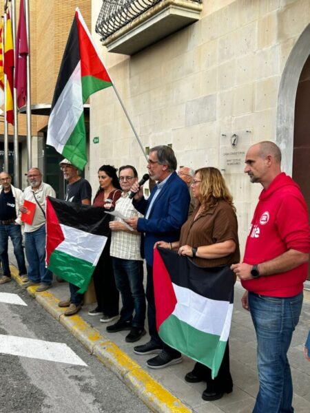 La Bustia concentracio suport Palestina i Flotilla 2 octubre 2025 Sant Esteve