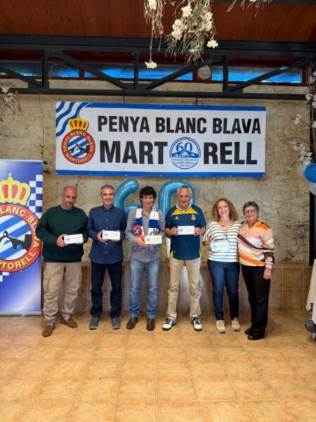 La Bustia dinar Penya Blanc i Blava Martorell 2
