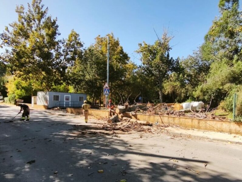 La Bustia forts vents Abrera 2