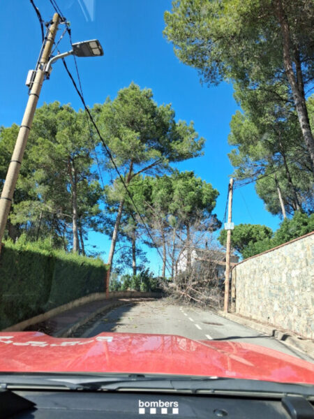 La Bustia forts vents Castellvi