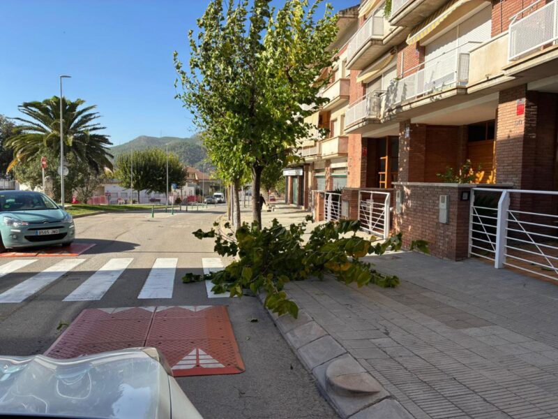 La Bustia forts vents Olesa 1