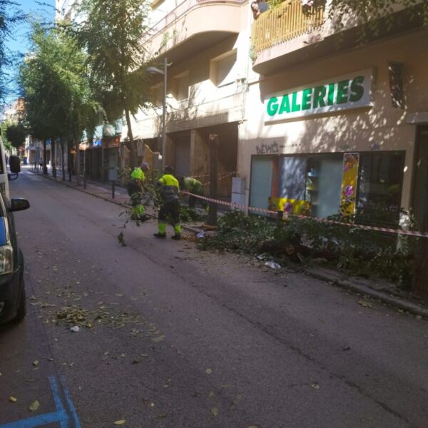 La Bustia forts vents Olesa 5