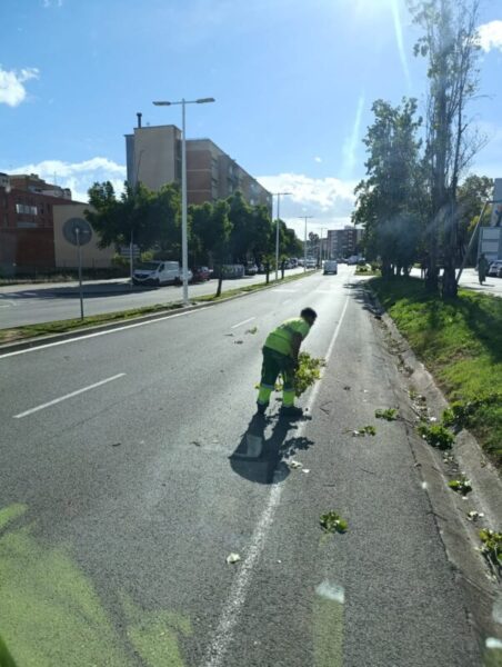 La Bustia forts vents Sant Andreu 4