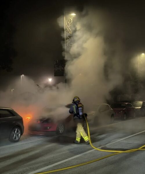 La Bustia incendi cotxe Martorell 17 octubre 4