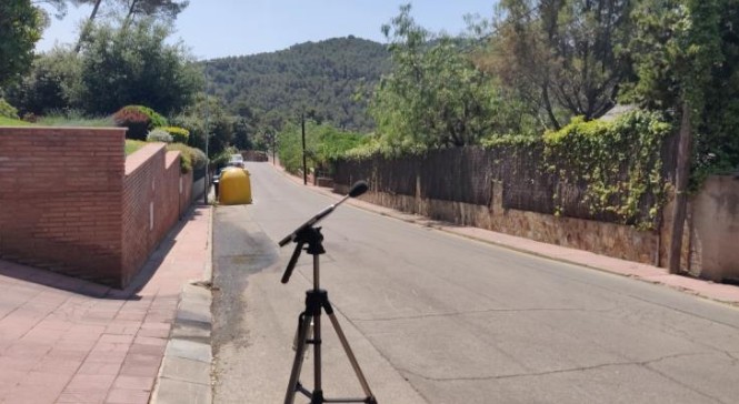 La Bustia mapa de soroll i capacitat acustica Castellvi 3