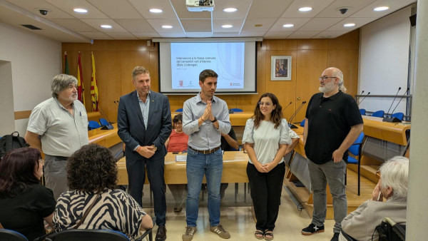 La Bustia obertura fossa comuna Cementiri Vell Abrera 2