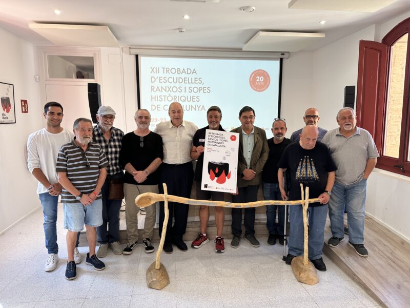 La Bustia presentacio Trobada escudelles i apats Catalunya 2025 Gelida