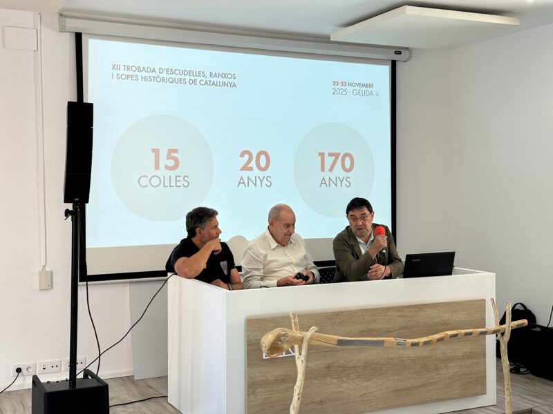 La Bustia presentacio Trobada escudelles i apats Catalunya 2025 Gelida
