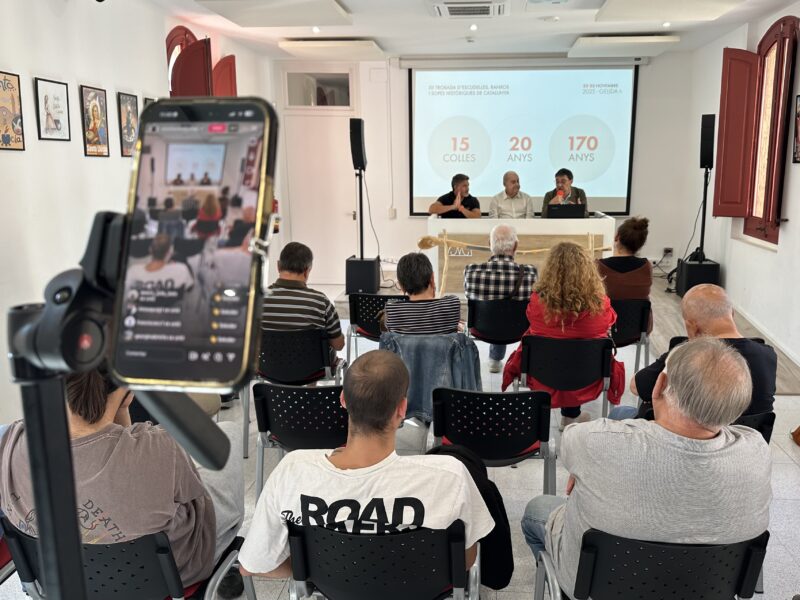 La Bustia presentacio Trobada escudelles i apats Catalunya 2025 Gelida