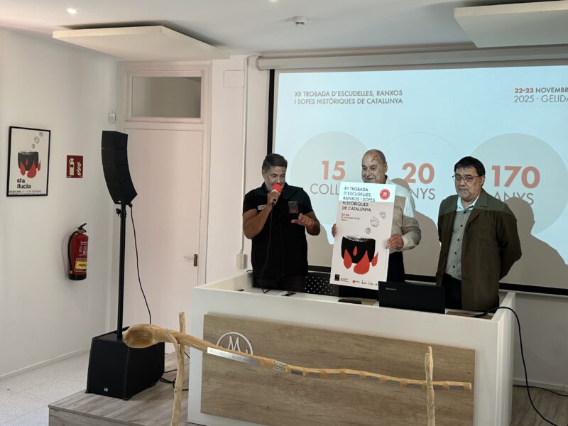 La Bustia presentacio Trobada escudelles i apats Catalunya 2025 Gelida