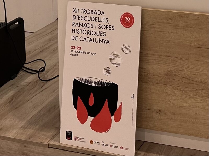 La Bustia presentacio Trobada escudelles i apats Catalunya 2025 Gelida